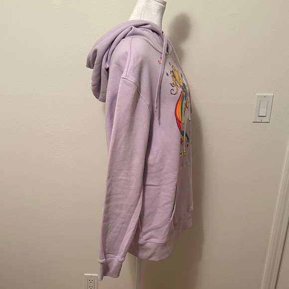 Rainbow Brite Lavender Hoodie with Colorful Graphic - Picture 9 of 11